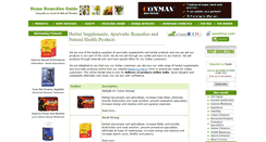 Desktop Screenshot of india.home-remedies-guide.com